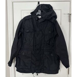 British Army Issue SAS Black Ripstop Combat Field Smock Jacket Mens Size 170/96
